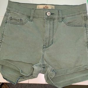 Hollister shorts NWOT short shorts high rise